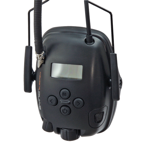Howard Leight Sync Electo-H Helmet Earmuffs, Cap Mount Style, 30 dB Par Equipment