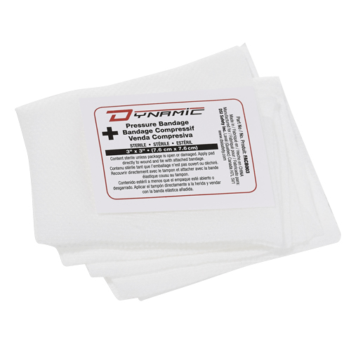 Bandage compressif Dynamic, 3" lo x 3" la Par Equipment