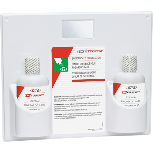 Douche oculaire avec solution isotonique Dynamic, Double Par Equipment