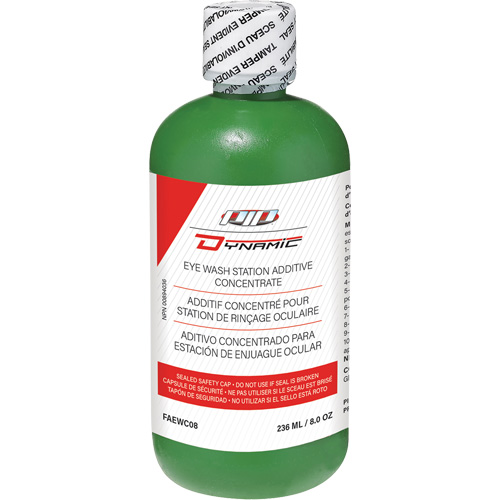 Dynamic Eyewash Additive Concentrate, Full Bottle, 8 oz. Par Equipment