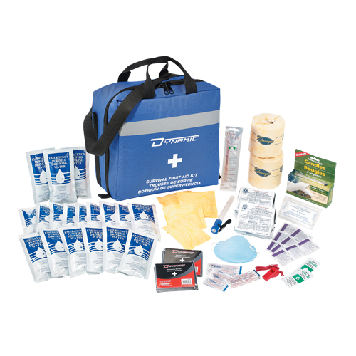 Trousse de premiers soins pour pr&eacute;paration aux situations d'urgence Dynamic, Dispositif m&eacute;dical Classe 1, Sac en nylon Par Equipment