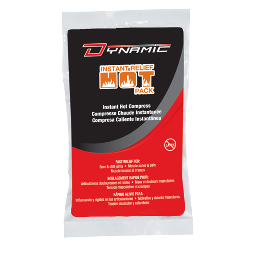 Dynamic Instant Compress, Hot, Single Use, 6" x 10" Par Equipment