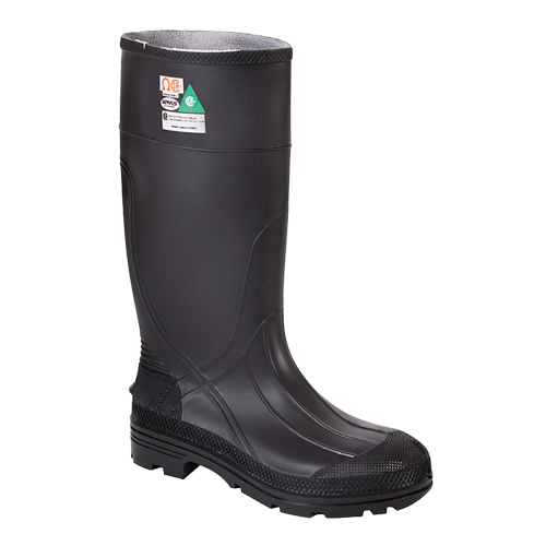 PRM II Safety Boots, PVC, Steel Toe, Size 7, Puncture Resistant Sole Par Equipment