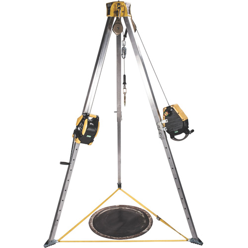 Workman Tripod and Confined Space Entry Kit, Construction Kit Par Equipment