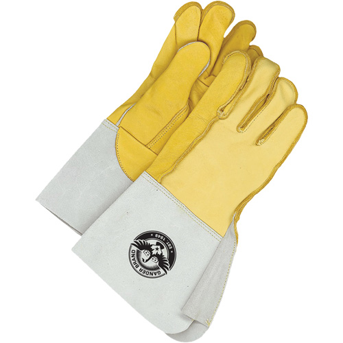 Welding Gloves, Grain Cowhide/Grain Deerskin, Size Large/10 Par Equipment