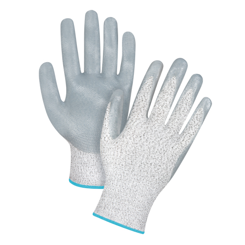 Gants haute performance r&eacute;sistants &agrave; la coupe, Taille T-Grand/10, Calibre 13, Rev&ecirc;tement Nitrile, Enveloppe en PEHP, ANSI/ISEA 105 niveau 4/EN 388 niveau 5 Par Equipment