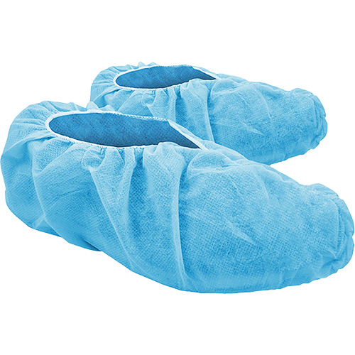 CoverMe Disposable Shoe Covers, Large, Polypropylene, Blue Par Equipment