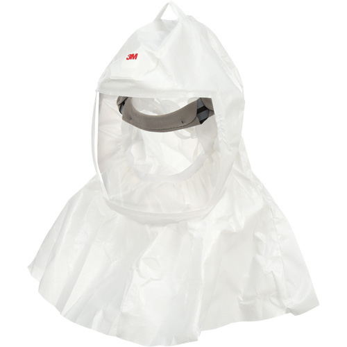 Cagoule Versaflo avec coiffe int&eacute;gr&eacute;e, Grand/Moyen, Coiffe souple, Bavette Simple Par Equipment