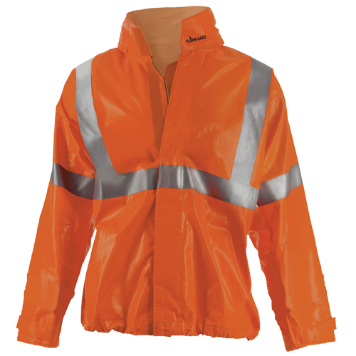 J162 310DH Manteau ignifuge Utili-Gard, 3T-Grand, Orange haute visibilit&eacute; Par Equipment