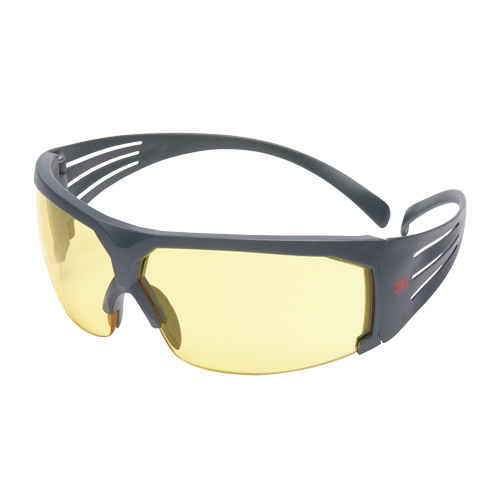 SecureFit 600 Series Safety Glasses, Amber Lens, Anti-Fog, ANSI Z87+/Meets/Exceeds CSA Z94.3 Par Equipment