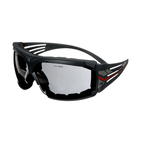 SecureFit 600 Series Safety Glasses with Gasket, Grey Lens, Anti-Fog, ANSI Z87+/Meets/Exceeds CSA Z94.3 Par Equipment