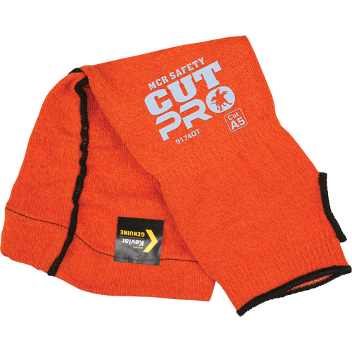 Manches Memphis, Kevlar, 14", ASTM ANSI niveau A5, Orange Par Equipment