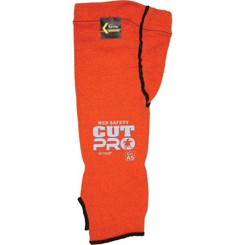 Manches Memphis, Kevlar, 14", ASTM ANSI niveau A5, Orange Par Equipment