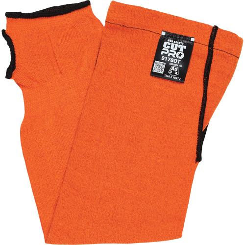 Manches Memphis, Kevlar, 18", ASTM ANSI niveau A5, Orange Par Equipment