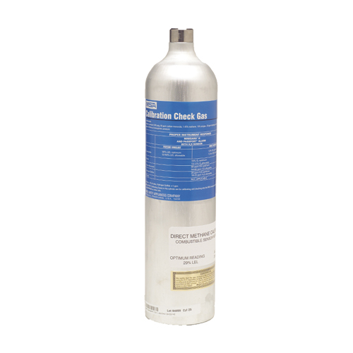 Bouteille de gaz pour test d'&eacute;talonnage, 4 M&eacute;lange de gaz, CH4/CO/H2S/O2, 58 litres Par Equipment