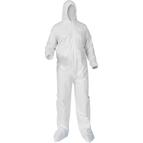Kleenguard A35 Coveralls, 2X-Large, White, Microporous Par Equipment