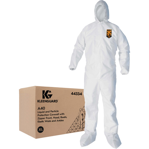 Combinaisons Kleenguard A40, T-Grand, Blanc, Microporeux Par Equipment