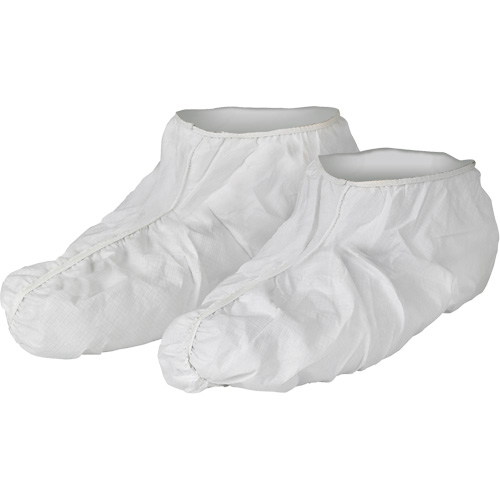 Couvre-chaussure KleenGuard A40, Taille unique, Microporeux, Blanc Par Equipment