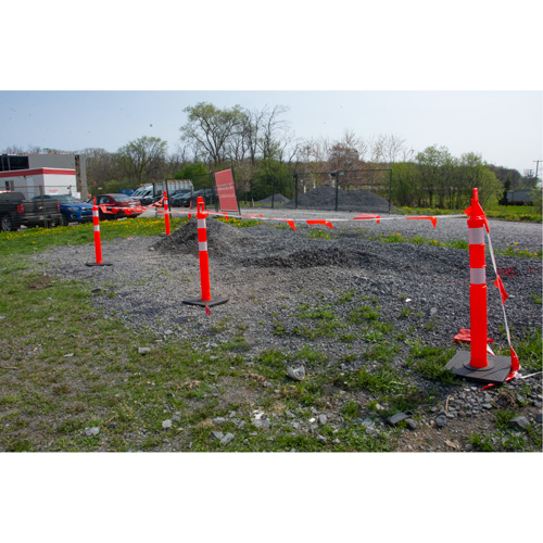 Premium Delineator Post, 42" H, Orange Par Equipment