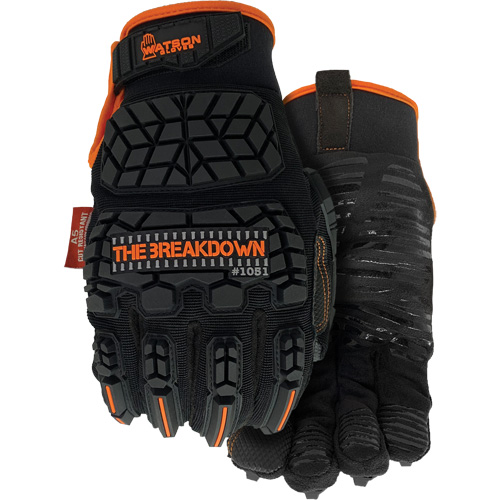 1051 The Breakdown Gloves, Size Small, PVC Coated, Cutshield Shell, ASTM ANSI Level A5/EN 388 Level E Par Equipment