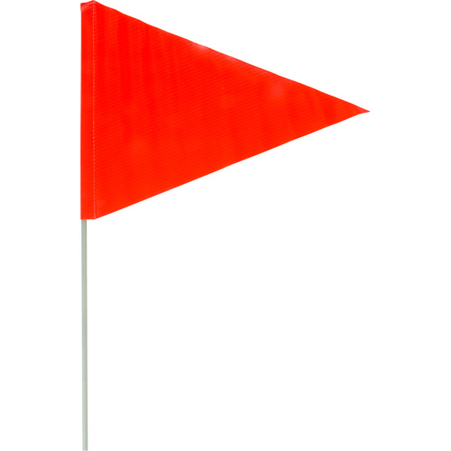 Snow Flag, Red, 6' H Par Equipment