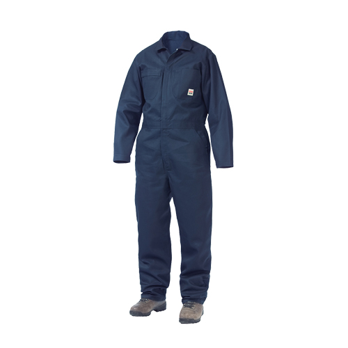 Unlined Coveralls, Men's, Navy Blue, Size Large (Tall) Par Equipment