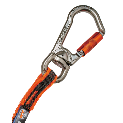 Longe porte-outils &agrave; rotule et &agrave; verrouillage double Squids 3109F(x), Tendeur, Mousqueton/boucle Par Equipment