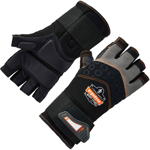 ProFlex&reg; 910 Impact Glove, Small, Synthetic Palm, Hook & Loop Cuff Par Equipment