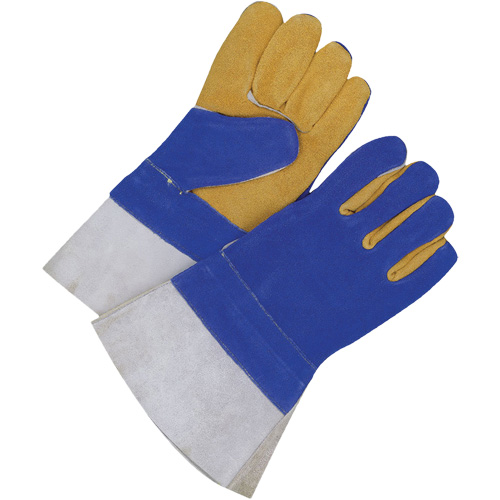Gants de soudage, Cuir de vache refendu, Taille Taille unique Par Equipment