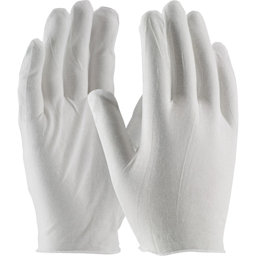 Inspection Gloves, Cotton, Unhemmed Cuff, One Size Par Equipment