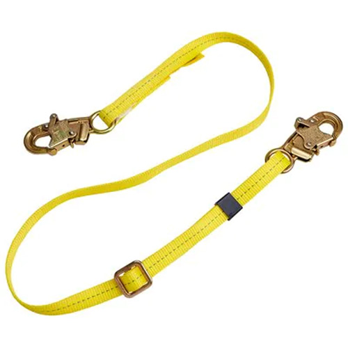 Web Adjustable Positioning Lanyard, 1 Legs, 4', CSA Class B, Polyester Par Equipment