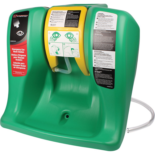 Dynamic Eyewash Station, Gravity-Fed, 16 gal. Capacity, Meets ANSI Z358.1 Par Equipment