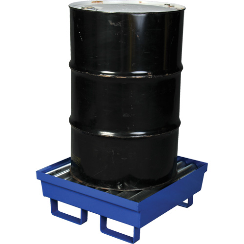 Steel Spill Containment Pallet, 17 US gal. Spill Capacity, 27" x 25.75" x 6" Par Equipment