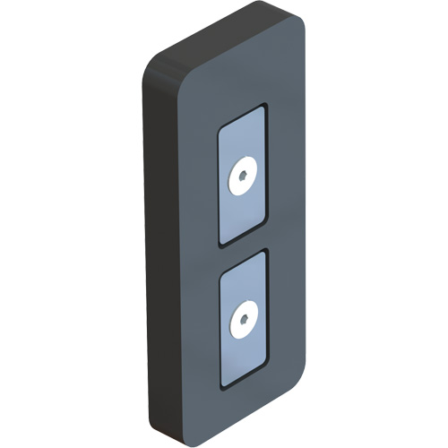 PLUS Head Belt/Ribbon Magnetic End Attachment, Black Par Equipment