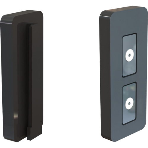 PLUS Head Belt/Ribbon Magnetic End Attachment, Black Par Equipment