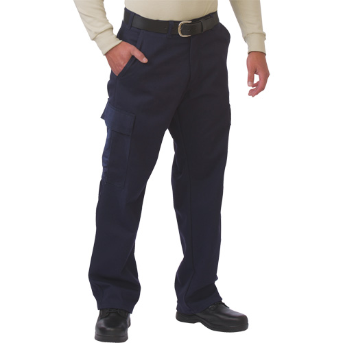 Pantalons cargo Westex UltraSoft, 30, x 36, Bleu marin, 12,4 cal/cm2 Par Equipment