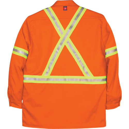 Chemise de travail industrielle Westex UltraSoft, Petit, Orange Par Equipment