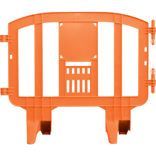 Minit Barricade, Interlocking, 49" L x 39" H, Orange Par Equipment