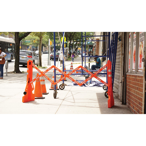Multi-Gate Barricade, 43" H x 90" L, Orange Par Equipment