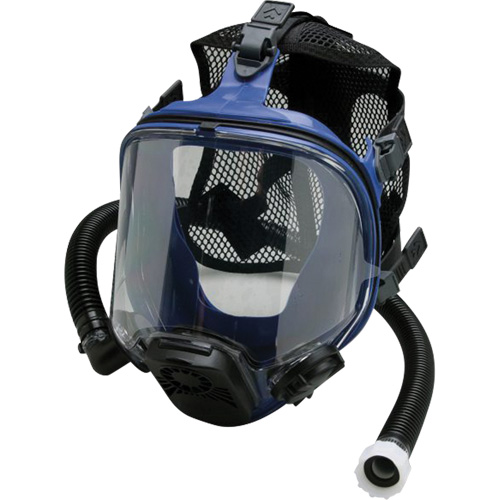 Respirateur &agrave; adduction d'air et masque complet, Silicone, Taille unique Par Equipment
