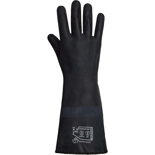 Gants &agrave; usage intensif r&eacute;sistants &agrave; la chaleur & aux produits chimique SolvStop, N&eacute;opr&egrave;ne, 8, Prot&egrave;ge jusqu'&agrave; 392° F (200° C) Par Equipment