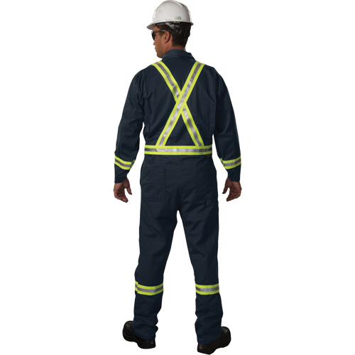 Westex UltraSoft&reg; Unlined Coveralls, Size 34/36, Navy Blue, 12.4 cal/cm2 Par Equipment
