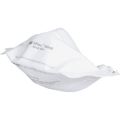 VFlex Healthcare Particulate Respirator and Surgical Mask, N95, NIOSH Certified, Small Par Equipment