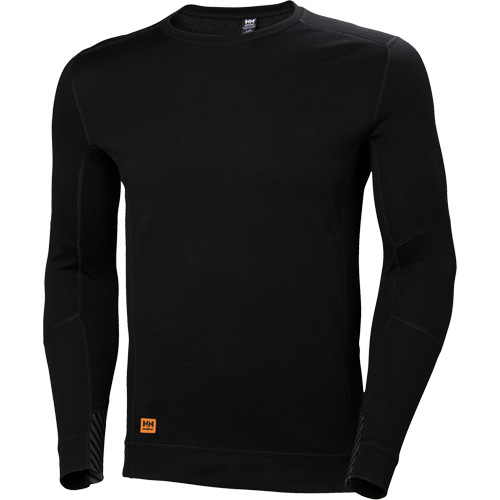 Maillot thermique &agrave; col rond &eacute;vacuant l'humidit&eacute; Lifa Max, Hommes, 2T-Grand, Noir Par Equipment