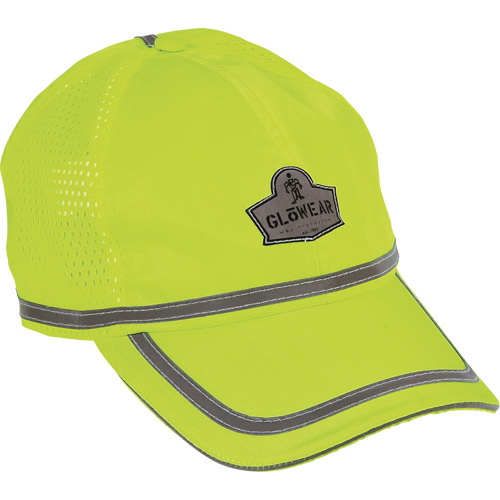 Casquette de baseball haute visibilit&eacute; GloWear 8930, Jaune lime haute visibilit&eacute;, Polyester Par Equipment