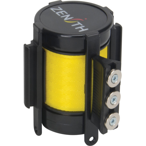 Magnetic Tape Cassette for Build-Your-Own Crowd Control Barrier, 12', Yellow Tape Par Equipment