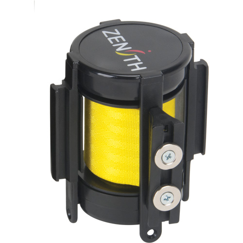 Cassette de ruban magn&eacute;tique pour barri&egrave;re de contr&ocirc;le des foules personnalis&eacute;e, Attention ne pas entrer, 7', Ruban Jaune Par Equipment