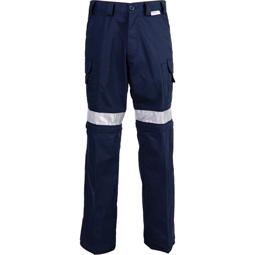 Pantalon haute visibilit&eacute;, Poly-coton, 32, Bleu marin Par Equipment