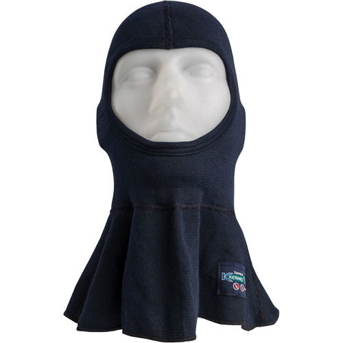 Cagoule de protection contre les intemp&eacute;ries ignifuge, Bleu marin, Kermel/Lenzing Par Equipment