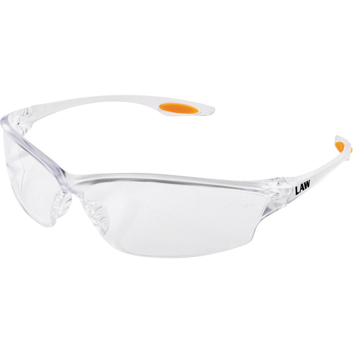 Law&reg; LW2 Safety Glasses, Clear Lens, Anti-Fog, ANSI Z87+/Meets/Exceeds CSA Z94.3 Par Equipment